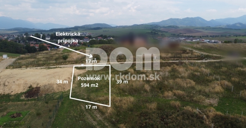 PREDAJ stavebný pozemok Dolný Kalník
