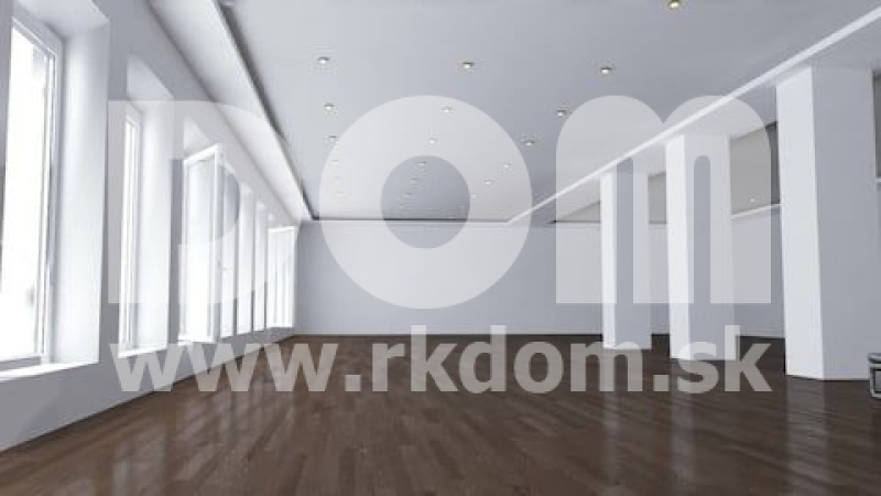 rkDOM | Prenájom obchodného priestoru (300 m2) v širšom centre Žiliny