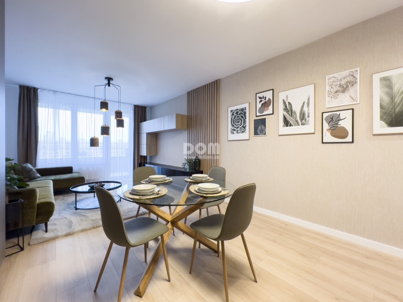 rkDOM | Na predaj moderný 3-izbový byt na Vlčincoch
